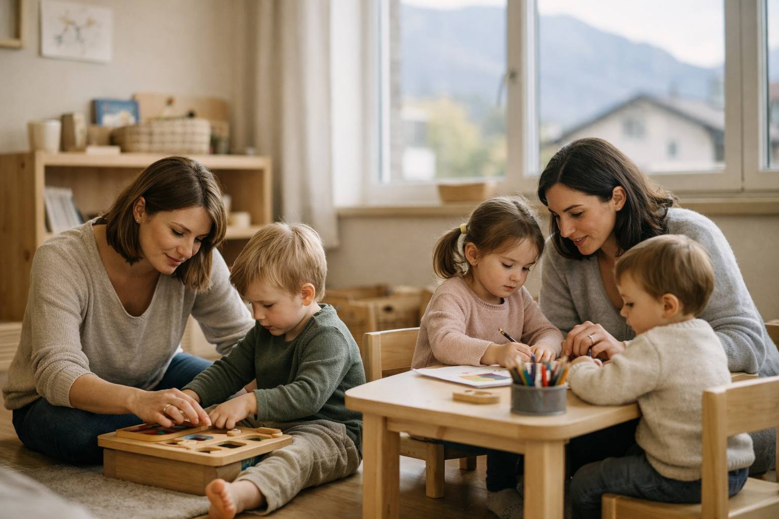L'équipe Crèche Cocoon